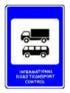 6.13 Point of control of international road transport