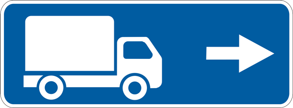 5.30.2 Driving direction for trucks