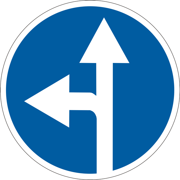 4.1.5 Movement to the left or straight