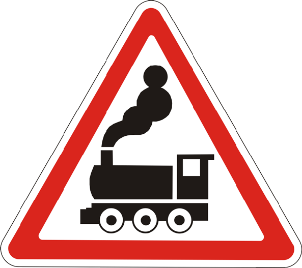 1.2 Railway crossing without barrier