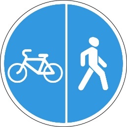 4.6.3 Pedestrian and cycle path with traffic separation